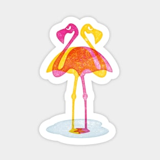 Angry Animals - Flamingobrella Sticker